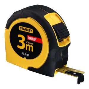 Rullamitta Stanley Dynagrip; 3 m