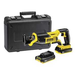 Akkupuukkosaha Stanley FMC675D2; 18 V; 2x2,0 Ah akku