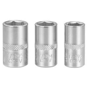 Kuusiohylsysarja Stanley FMMT17091-0; 1/4''; 8-10 mm; 3  kpl.
