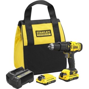 Iskupora / ruuvinväännin Stanley SFMCD711C2S-QW; 18 V; 2x1,5 Ah akku