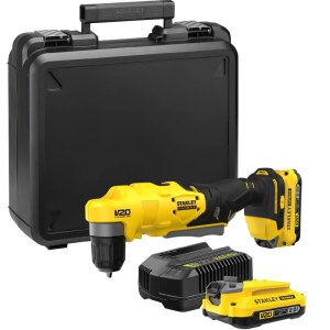 Kulmaporakone Stanley SFMCD750D2K-QW; 18 V; 2x2,0 Ah  akku
