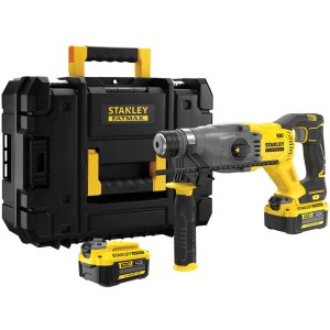 Poravasara Stanley SFMCH900M22-QW; 2,0 J; SDS-plus; 18 V; 2x4,0 Ah akku