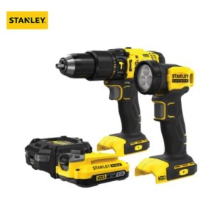 Työkalusarja Stanley SFMCK210D1-QW (SFMCD711+SFMCL020); 18 V; 1x2,0 Ah akku