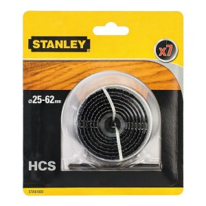 7-os. Reikäsahasarja Stanley STA81000-XJ; 25-62 mm