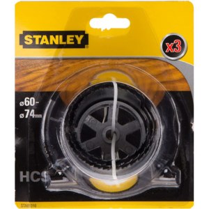 Reikäporasetti Stanley STA81010-XJ; 60/67/74 mm; 3 kpl.