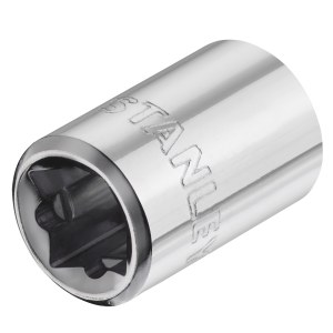 Kuusiohylsy Stanley STMT86307-0; 3/8''; 12 mm