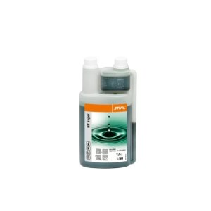 Öljy kaksitahtimoottoriin Stihl HP Super; 1 l (annostelijan/annosmittarin kanssa)