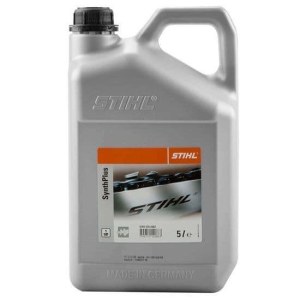 Moottorisahan ketjun voiteluöljy Stihl SynthPlus; 5 l