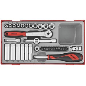 Hylsysarja  Teng Tools TT1435; 35 kpl.