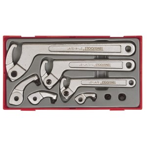 Yhdistelmä-avain-setti Teng Tools TTHP08; 8 kpl.