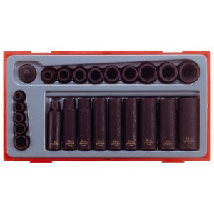 Hylsysarja Teng Tools TT9024; 24 kpl.
