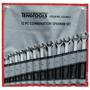 Yhdistelmäavainsarja Teng Tools 6512MM1; 10 kpl.