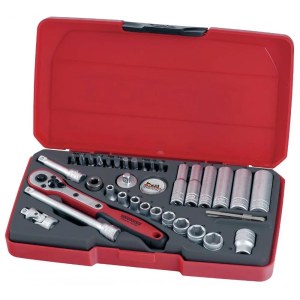 Työkalusarja  Teng Tools T1436; 1/4''; 36 kpl.