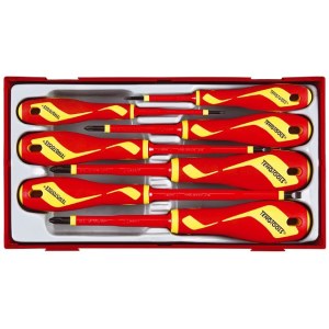 Eristetty (1.000 V) ruuvimeisselisarja Teng Tools TTV907N; 7 kpl.