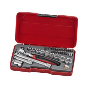 Hylsysarja  Teng Tools T3834S; 34 kpl.