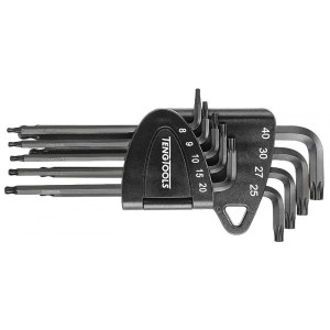 Yhdistelmäavainsarja Teng Tools 1499TX; TX8-TX40; 9 kpl.