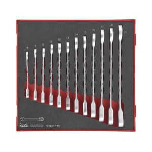 Jakoavainsarja  Teng Tools TED6512RS; EVA; 12 kpl.