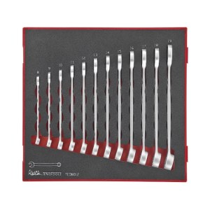 Kiintoavainsarja Teng Tools TED8012; EVA; 12 kpl.