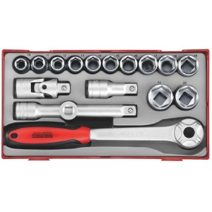 Hylsysarja  Teng Tools TT1218; 18 kpl.