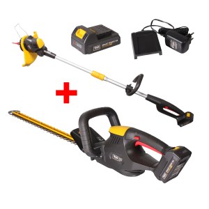 Monitoiminen puutarhatyökalu Texas Smart Trim 300, Smart Hedge 200; 18V; 1x1,5 Ah akku