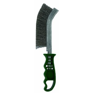 Manuaalinen teräsharja Tivoly Ergonomic Convex; 0,3 mm