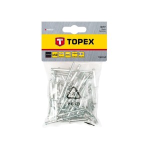 Niitit Topex 43E507; 4,8x23 mm; 50 kpl.