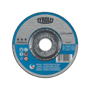 Hiomalaikka Tyrolit Cerabond 2IN1; Ø125x7 mm