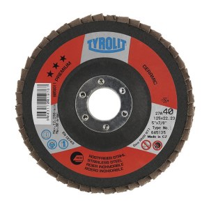 Lamellihiomalaikka  Tyrolit; Ø125 mm