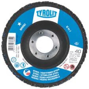 Lamellihiomalaikka  Tyrolit 2in1 Basic 34318391; 125 mm; P80; 1 kpl.