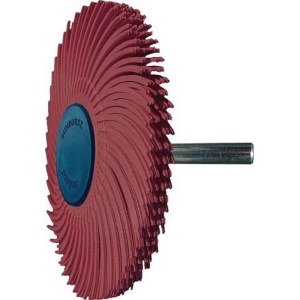 Pyöreä nylon-harja Tyrolit 34570086; 76x6,4x6 mm; P220