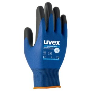 Työkäsineet Uvex Phynomic Wet; 3131X; 10 koko; kosteutta kestävä; sininen