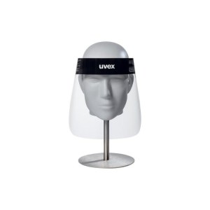 Suojavisiiri Uvex 9710 PET; 54-64 cm; läpinäkyvä