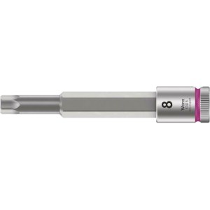 Kuusiohylsy Wera WE05003054001; HEX-plus; 3/8''; 8x100 mm