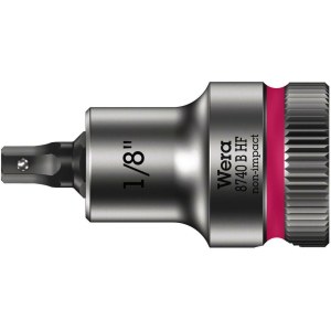 Kuusiohylsy Wera WE05003080001; HEX-plus; 3/8''; 1/8''x35 mm
