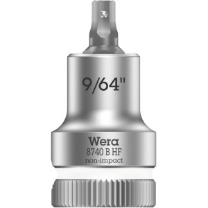 Kuusiohylsy Wera WE05003082001; HEX-plus; 3/8''; 9/64''x35 mm