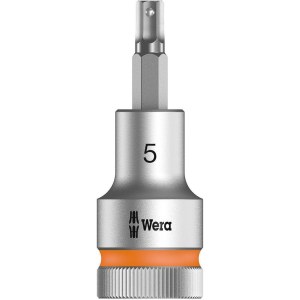 Kuusiohylsy Wera WE05003821001; HEX; 1/2''; 5x60 mm