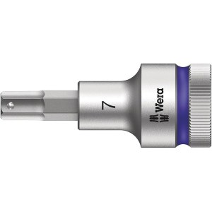 Kuusiohylsy Wera WE05003823001; HEX; 1/2''; 7x60 mm