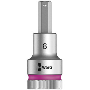 Kuusiohylsy Wera WE05003824001; HEX; 1/2''; 8x60 mm