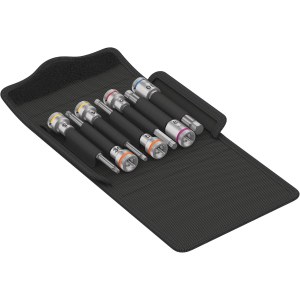 Kärki ja hylsysarja Wera WE05004176001; Torx; 7 kpl.