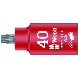Kuusiohylsy Wera WE05004924001; TORX; VDE; 3/8''; 40x55 mm