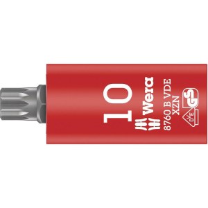 Kuusiohylsy Wera WE05004941001; VDE; 3/8''; M10x59 mm