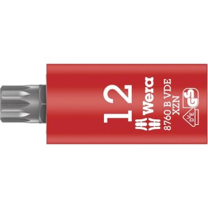 Kuusiohylsy Wera WE05004942001; VDE; 3/8''; M12x59 mm
