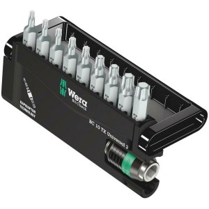 Urakärki Wera WE05057115001; 1/4''; Torx; 6-40 mm; 25 mm; 10 kpl.