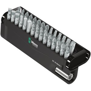 Tarvikesarja Wera BIT-CHECK 30 Metal 1; HEX/PH/PZ/TX/SL; 30 kpl.