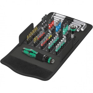 Minikoon mac-tarvikesarjat Wera KK 100; 52 kpl.