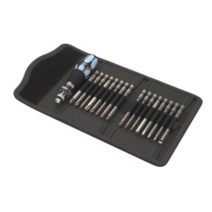 Ruuvimeisselin kahva Wera KK 60 Stainless + ruuvivääntimen päät