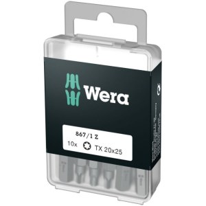 Urakärki Wera 867/1 Standard; T25; 25 mm; 10 kpl.