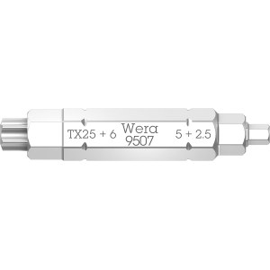 Urakärki Wera WE05073202001; Torx; 2; 2,5; 5; 6xTX25x37 mm