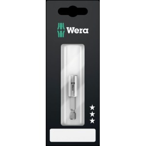 Teränpidin magneettinen Wera 899/4/1; 1/4''; 75 mm; 1 kpl.; läpipainopakkaus