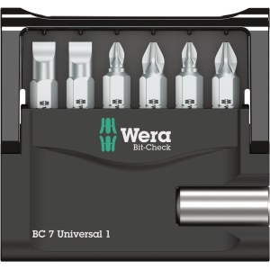 Urakärki Wera WE05073406001; Hex 1/4''x50 mm; PH; PZ; SL; 7 kpl.